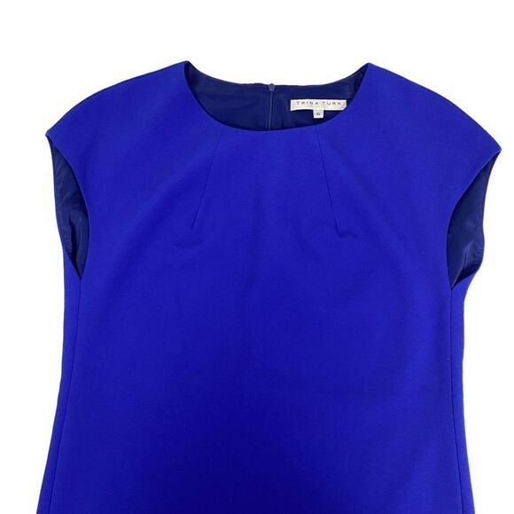 Trina Turk Bright Blue Sheath Dress size 6 - Picture 2 of 4
